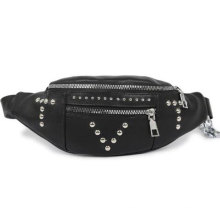Wholesale Fashion Design Waist Bag Fanny Waist Bag Oem PU Leather Waist Bag